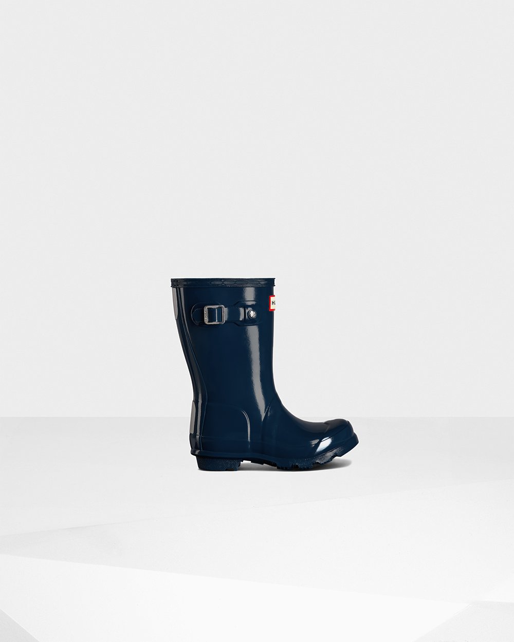 Kids Hunter Rain Boots Navy - Original Little Gloss - 1094568-CJ